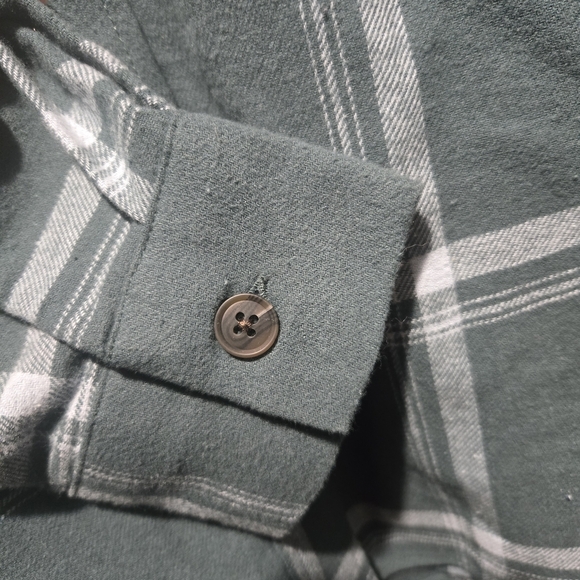 ​NWT Joie Green Plaid Button Down Shirt Size Small -Heritage Chic Cottagecore - Picture 6 of 9